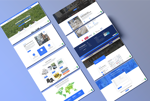 Sitio web Poliempaques Industrial